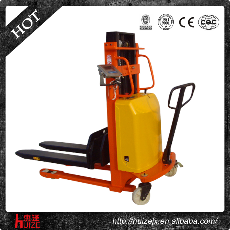 稱重式半電動(dòng)堆高車(chē) 稱重式半電動(dòng)堆高車(chē)