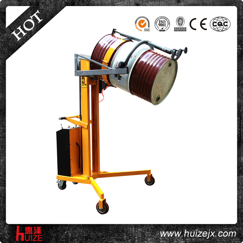半電動(dòng)油桶車（直角腿，夾鐵桶翻轉(zhuǎn)）