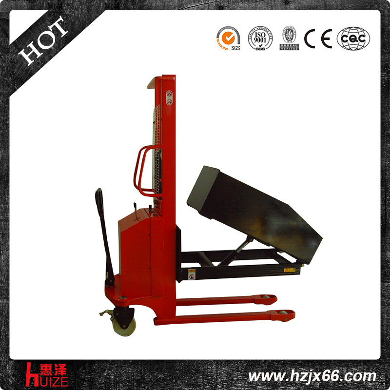 可傾斜倒料半電動堆高車 可傾斜倒料半電動堆高車