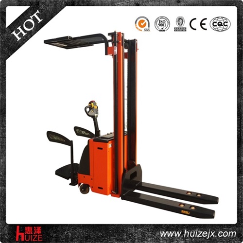 帶護(hù)頂架電動(dòng)堆高車 帶護(hù)頂架電動(dòng)堆高車