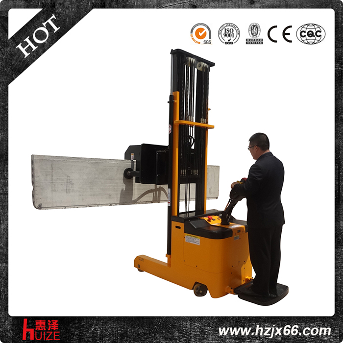 石膏板樓板專(zhuān)用全電動(dòng)堆高車(chē)(夾抱翻轉(zhuǎn)90度式) 石膏板樓板專(zhuān)用全電動(dòng)堆高車(chē)(夾抱翻轉(zhuǎn)90度式)