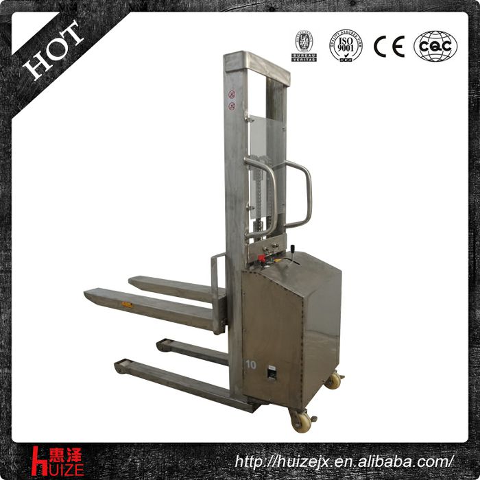 半電動(dòng)堆高車(不銹鋼304材質(zhì)) 半電動(dòng)堆高車(不銹鋼304材質(zhì))